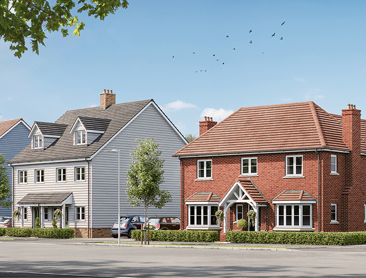 Site previously delivered by Persimmon Homes