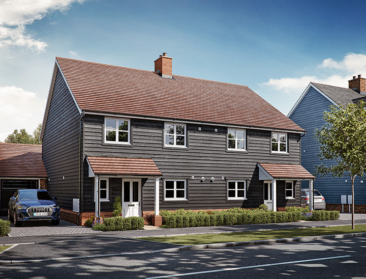 Site previously delivered by Persimmon Homes